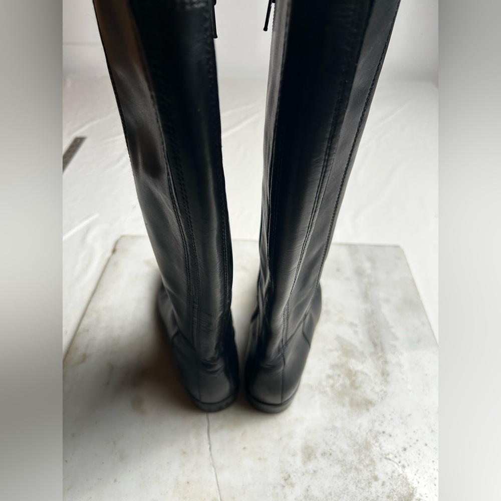 Corso Como Black Leather Boots - Picture 7 of 12